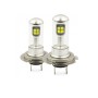 2 x H7 Cree LED lemputės 40W 1800LM