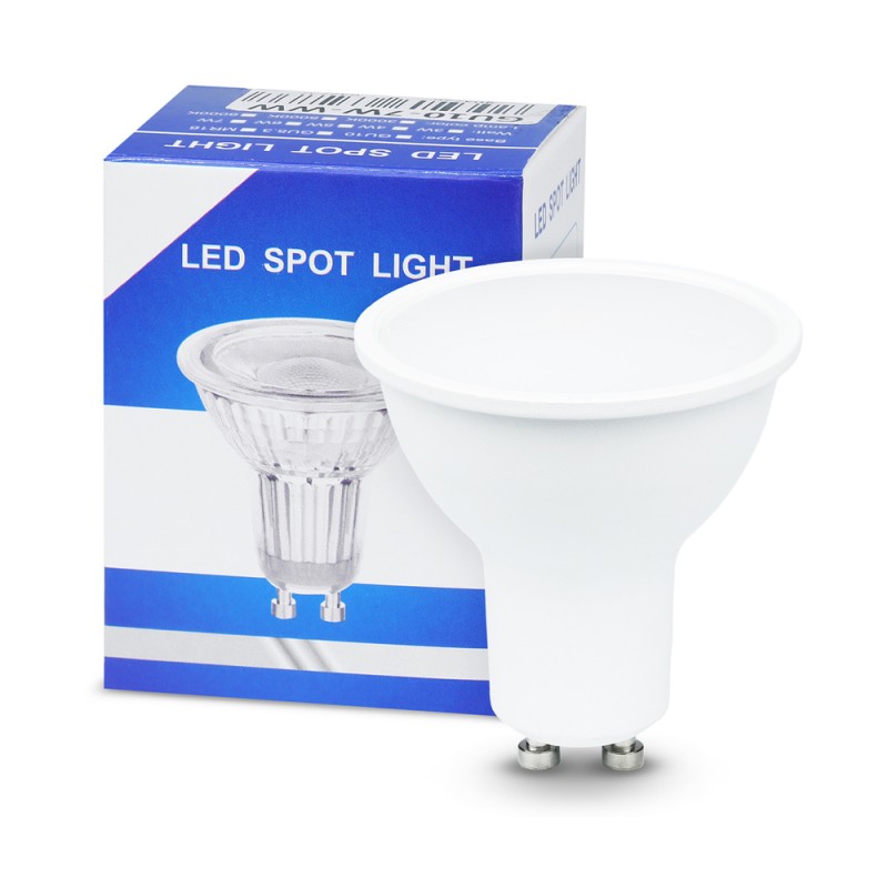 LED Lemputė GU10 7W 600LM